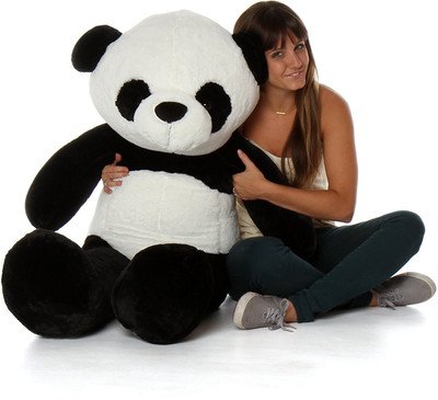

Sprinkles Cute Buttercup Panda Black & White Huggable And Loveable For Someone Special Made With Soft Fabric & file fibre teddy bear - 305 mm(Black)