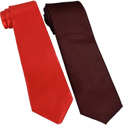 HENEDA Solid Tie(Pack of 2)