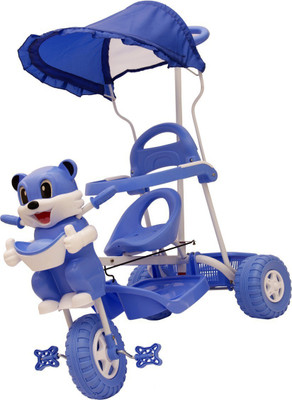

Oximus Baby Tricycle for Kids with Front Back Basket, Canopy & Push Parent Handle Recommended for Toddler 1,2,3,4,5 Years Old Children Musical Tricycle for Baby Boys & Girls Gift (Blue) ) Best trike Make in Indiatricycle for kids, tricycle for baby , baby