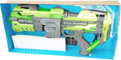 

ClueSteps Best Cool Shooting Game Air Soft Bullet Gun Fluorescent Bullets (20 Bullets Included)(Multicolor)
