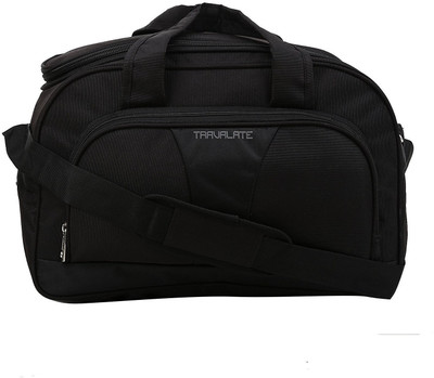 

Travalate 45 Ltr Soft Sided Travel Duffle(Black)