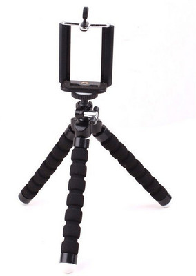 

TrofT Mini Tripod Octopus Black Tripod(Black, Supports Up to 300)