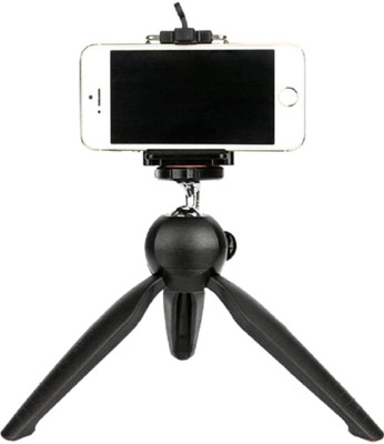 

Blackbug YT-228 Potable Mini Tripod For Mobile & Point And Shoot Cameras (Black, Supports Up to 700 g) Tripod(Black, Supports Up to 700)