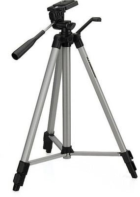

taipan Premium Quality Tripod Stand 360 Degree 940mm Extendable Stretch 3110 Portable Digital Camera Mobile Stand Holder Camcorder Tripod Stand Lightweight Aluminum Flexible Portable Tripod Kit (Silver, Supports Up to 1500 g) Tripod(Silver Black, Supports