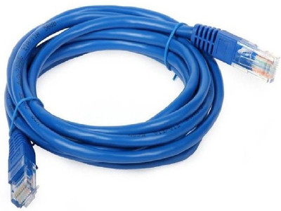 

Teratech TV-out Cable 5 Meter Ethernet CAT6, RJ45 LAN Cable Patch Cable(Blue, For Computer)