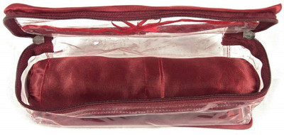 

OmneityHuckster 1Rod Churi Box OmneityHuckster Pack of 2 Maroon Satin 1 Rods Bangle box;Bracelet;Watch Case Jewellery Box (Maroon) Vanity Box(Maroon)