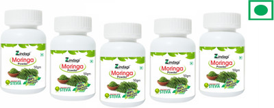 

Zindagi Moringa Powder - Sugarfree Moringa Oleifera Powder - Natural Moringa Leaf Powder(50 g)