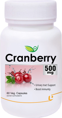 

biotrex nutraceuticals Cranberry 500Mg-60 Veg. Capsules(60 No)