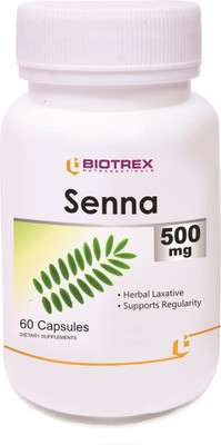 

Biotrex Nutraceuticals Senna - 500mg (60 Capsules)(500 mg)