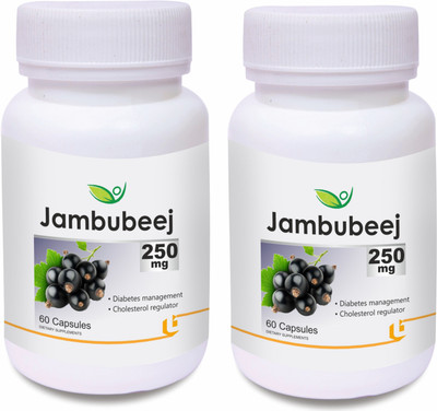 

Biotrex Nutraceuticals Jambubeej 250mg (60 Capsules)(250 mg)