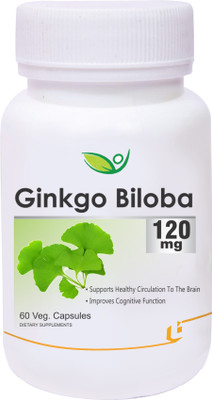 

Biotrex Nutraceuticals Ginkgo biloba 120mg-60 Veg Capsules(60 mg)