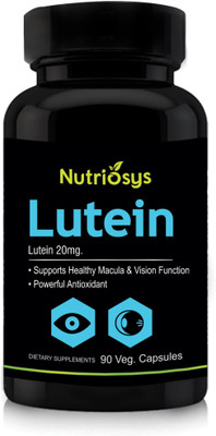 

Nutriosys Lutein 20mg,Veg Capsules(90 No)