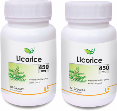 

Biotrex Nutraceuticals Licorice 450mg (60 Capsules)(450 mg)