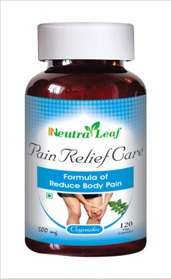 

NeutraLeaf Pain Relief Care Capsules 500mg (120 Capsules)(500 mg)