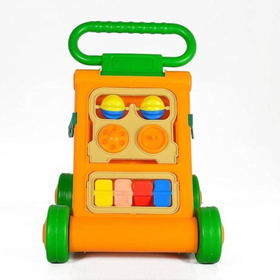 

STEPUPP Activity Walker With Parent Rod(Orange)