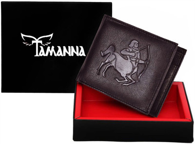 

Tamanna Men Casual Brown Genuine Leather Wallet(1 Card Slot)