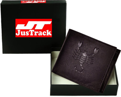 

JusTrack Men Casual Brown Genuine Leather Wallet(1 Card Slot)