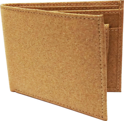 

Nidoro Men Casual Tan Wood Wallet(3 Card Slots), Woody brown