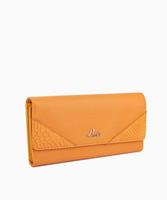 

Lavie Women Casual Tan Artificial Leather Wallet(9 Card Slots), Ocher