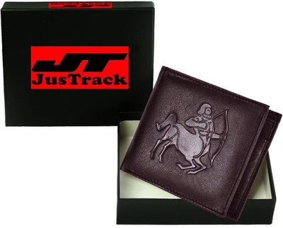 

JusTrack Men Casual Brown Genuine Leather Wallet(2 Card Slots)