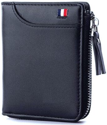 

SPL Men Casual Black Artificial Leather Wallet(7 Card Slots), Blue