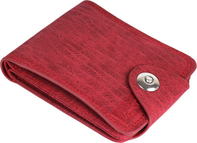 

KINMOI Men Casual Red Artificial Leather Wallet(7 Card Slots)