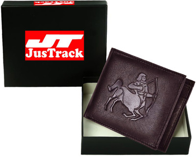 

Justrack Men Casual Brown Genuine Leather Wallet(2 Card Slots)