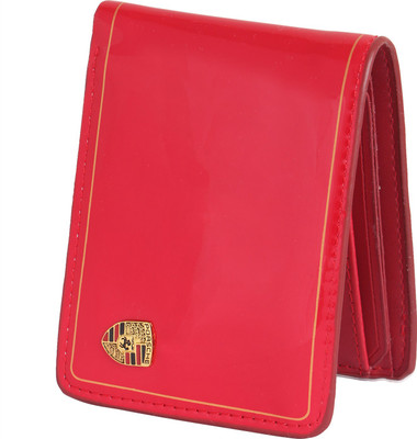 

Porsche Shine Men Casual Red Artificial Leather Wallet(3 Card Slots)