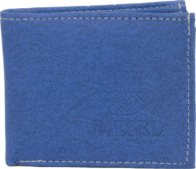 

Diesel Men Casual Blue Canvas Wallet(3 Card Slots)