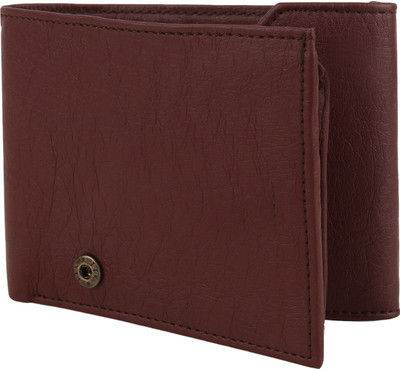 

Wooden Men Casual Brown Artificial Leather Wallet(5 Card Slots)
