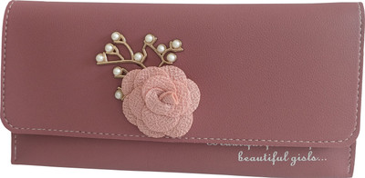 

Fashion Avenue Girls Casual Pink Artificial Leather Wallet(6 Card Slots)