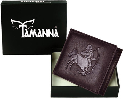 

Tamanna Men Casual Brown Genuine Leather Wallet(1 Card Slot)