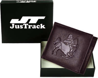 

Justrack Men Casual Brown Genuine Leather Wallet(1 Card Slot)