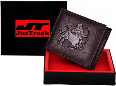 

JusTrack Men Casual Brown Genuine Leather Wallet(1 Card Slot)