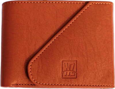 

Wenzest Men Tan Artificial Leather Wallet(3 Card Slots)