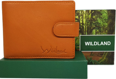

Wildland Men Tan Genuine Leather Wallet(6 Card Slots)
