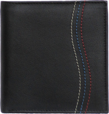 

pocket bazar Men Casual Black Genuine Leather Wallet(9 Card Slots)