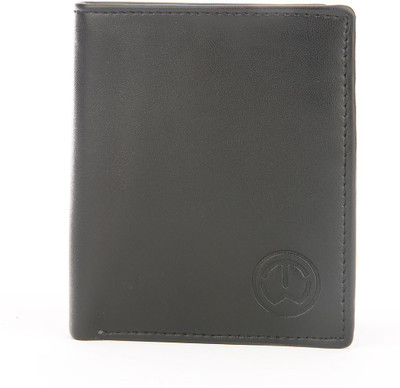 

TnW Boys Casual Black Genuine Leather Wallet(4 Card Slots)
