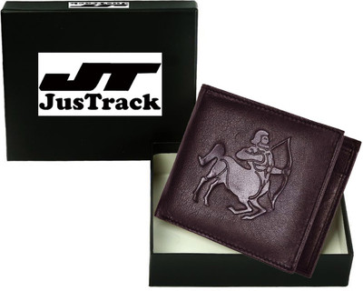 

Justrack Men Casual Brown Genuine Leather Wallet(2 Card Slots)