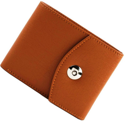 WENZEST Boys Tan Artificial Leather Wallet(6 Card Slots)
