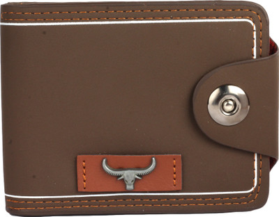 

KINMOI Men Casual Brown Artificial Leather Wallet(10 Card Slots), Grey