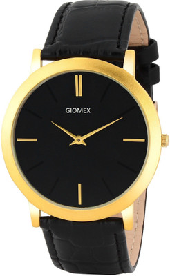 

Giomex GMA1095 Black Analog Watch - For Men
