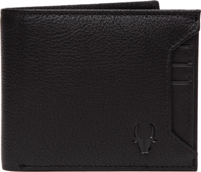 

WildHorn Men Black Genuine Leather Wallet(7 Card Slots)