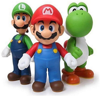 

Maxplanet Super Character Super Mario Brothers Figure Set Of 6 Pcs(Multicolor)