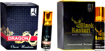

Astin Dragon and Black Kasturi special UAE Edition Perfume - 12 ml(For Men & Women)