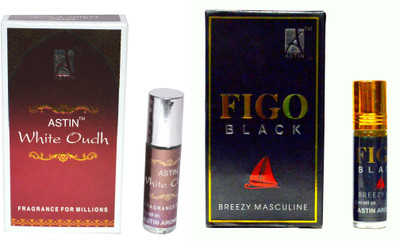 

Astin White Oudh & Figo Black Floral Attar(Dehn el oud)