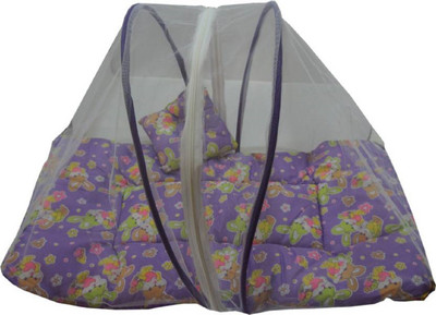 

Dhuloom cotton bedding set baby bedding , baby gift set, baby bed, baby mosquito net, baby gadda net(Fabric, Purple)