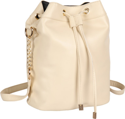 

Lychee Bags LB107CR Sling Bag(White, 10 L)