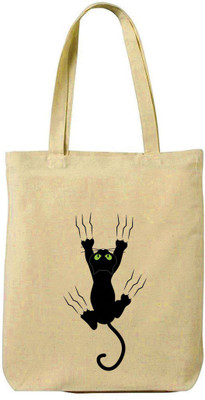 

Hamee Cat Scratch Multipurpose Bag(Beige, 15 L)