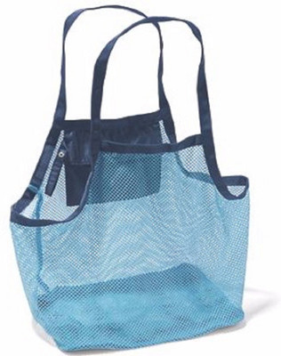 

Gadget Bucket Large Mesh Tote Bag Clothes Toys Carry All Sand Away Beach Bag Multipurpose Bag(Multicolor, 18 inch)